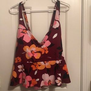 NWT - cute design swim top Pnk3
